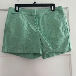 NWT J Crew CITY FIT Powdered Oxford Shorts- Size 8/5" inseam